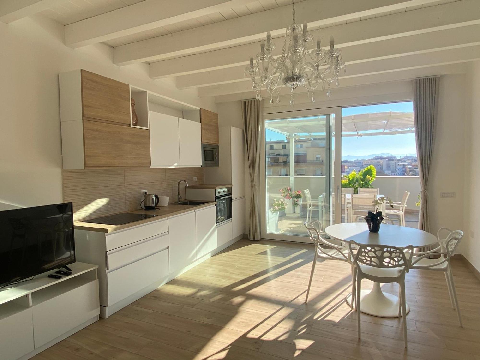 Rossini Penthouse Daire Cagliari Dış mekan fotoğraf